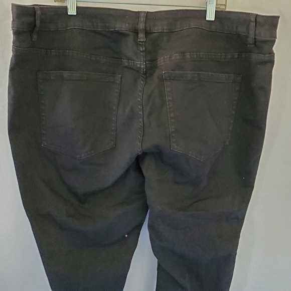 NWT Lane Bryant Signature Fit Hi-Rise Jeans Size 24 Raw Hem Stretch Distressed - Picture 7 of 13